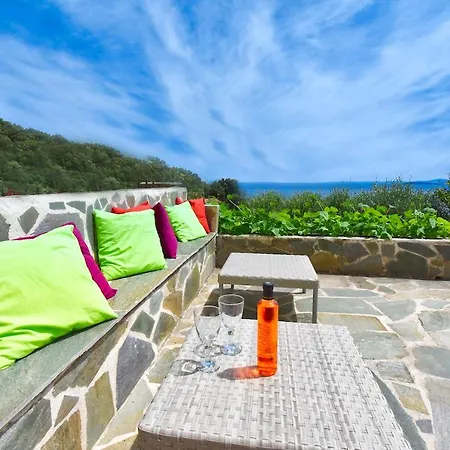 The Sea-view - 500m From The Beach Katavolos